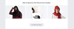 Free $35 To Spend At The North Face After Cash Back! – Topsave